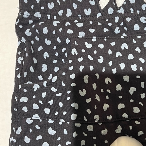 NWT Bonjour sweatshirt and pattern track pants with kangaroo pocket, size 6-12 m - Picture 7 of 9